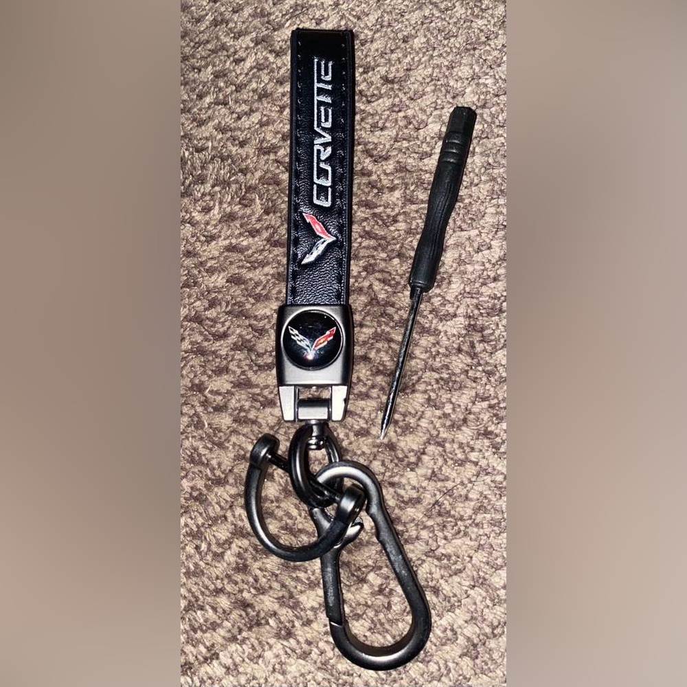 Corvette Keychain
